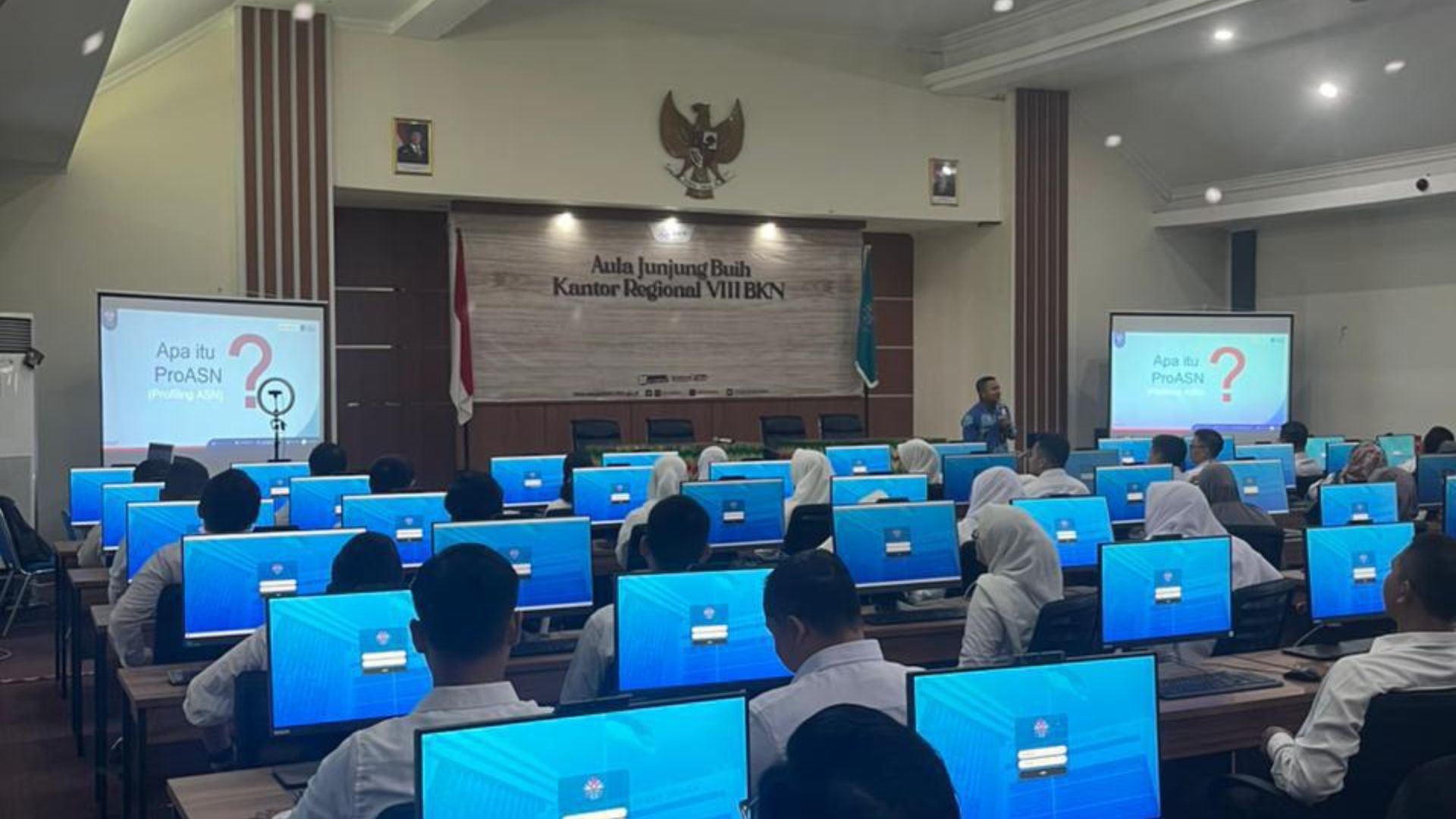Pengadilan Tinggi Tata Usaha Negara Banjarmasin Mengikuti Kegiatan Profiling ASN di BKN Regional VIII